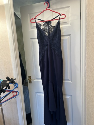 Pink boutique navy - navy, fishtail