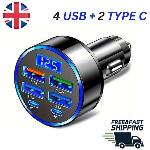 Fast car charger adapter - car,