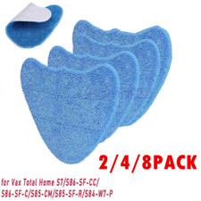 FOR VAX STEAM CLEANER CLOTH REPLACEMENT STEAM MOP PADS (2/4/8 Pack)