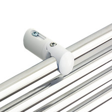 White Clamp Brackets for