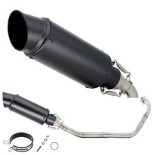 Lexmoto XTR S 125 Skyjet XGJAO Full Exhaust System Black GP Silencer