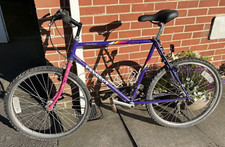 vintage peugeot bicycle 26 inch wheels, new saddle, 21 speed index Sachs gears.