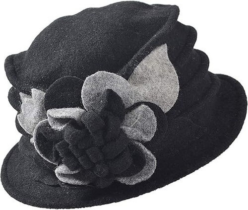 Women vintage floral wool - women's,