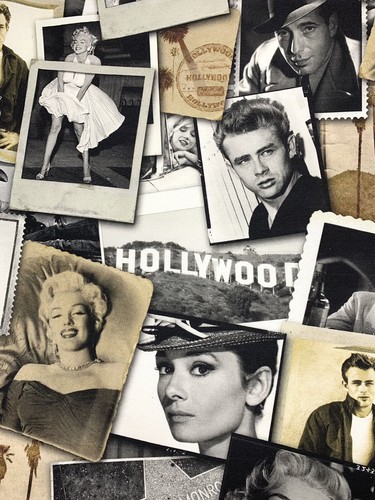 Hollywood fabric monroe - fabric,