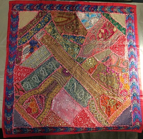 Vintage indian patchwork - indian,