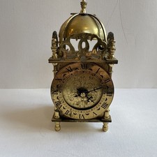 VINTAGE ENGLISH LANTERN CLOCK