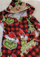 Grinch One Piece Buffalo Plaid