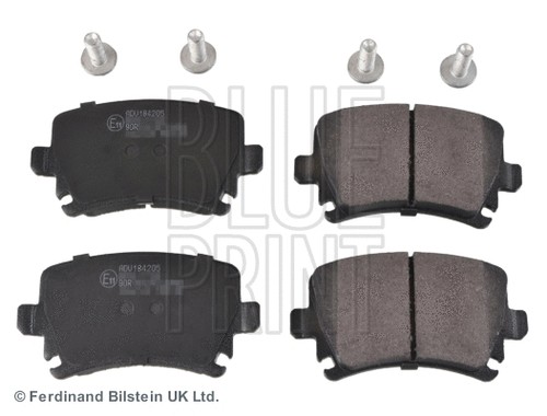 Rear brake pad set - brake,