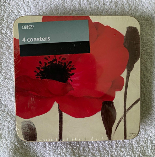 Tesco poppy floral - tesco,