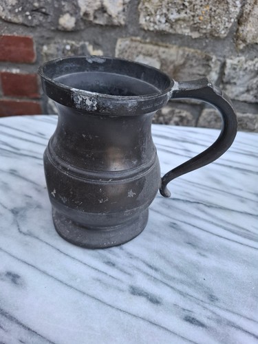 Antique 19th century pewter - century,
