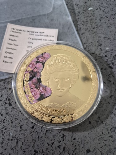 Princess diana gold plated - princess,