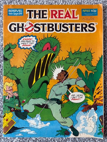 The real ghostbusters comic - the,