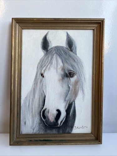 Original signed oil board - original,