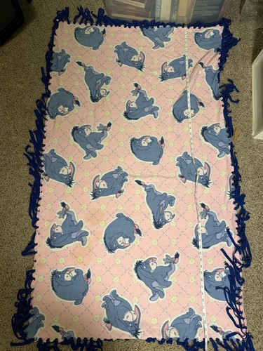 Eeyore fleece blanket - eeyore, with