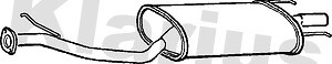Klarius box with - tail, pipe