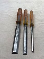Vintage Mawhood Bevel Chisels