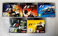 F1 PS3 PROMO Collection, 2010 PS3, F1 2011, F1 2012, F1 2013 PS3 PROMO, F1 2014.