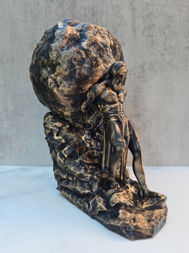 Sisyphus statue printed - sisyphus, 3d