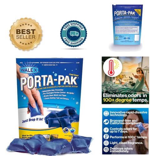 Porta pak toilet treatment - rv,