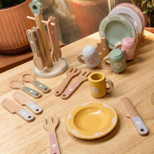 Wooden pretend play - play, kitchen