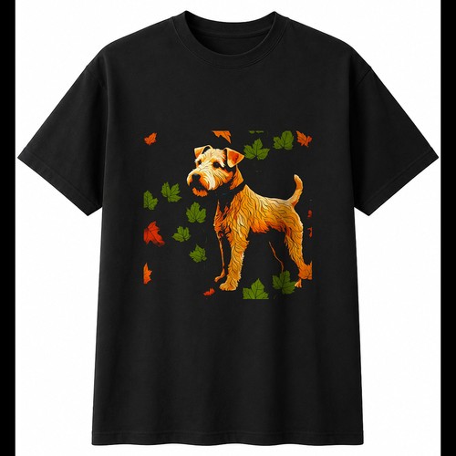 Dark fantasy lakeland terrier - dark,