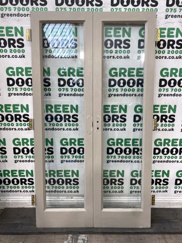 Timber double french doors - double,