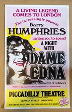 Vintage Theatre Poster For " A