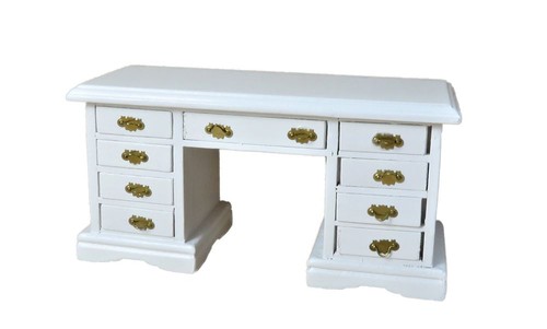 Dolls house white - house, double