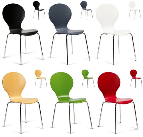 Stacking dining chairs - 2,