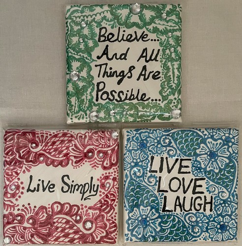 Square canvas freehand - 6",
