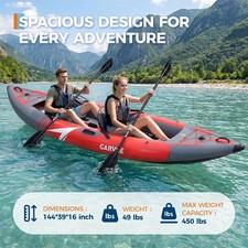 2-Person Inflatable Kayak for