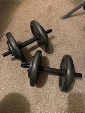 Opti Cast Iron Dumbbell Set