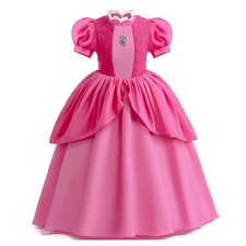 Kids Princess Peach Costume