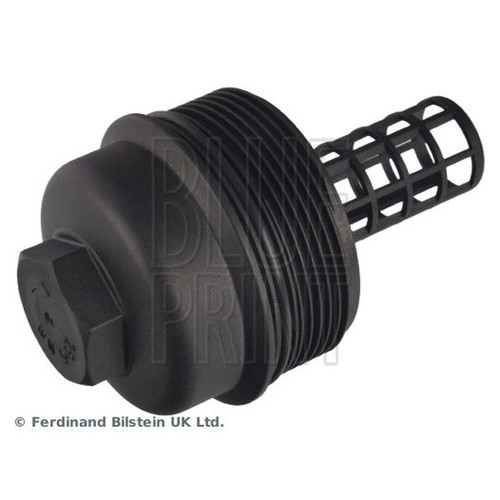 Blue print oil filter - print,