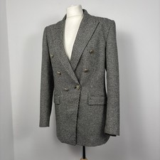 ZARA Double Breasted Textured