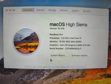 MacBook Pro 13inch A1278 Early