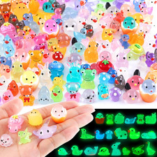 160PCS Mini Resin Animals