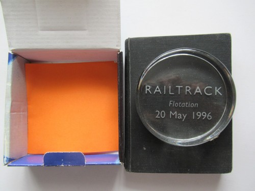Railtrack flotation may - 20,