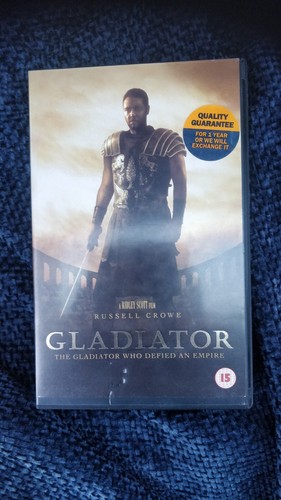 Gladiator vhs blockbuster - vhs, ex