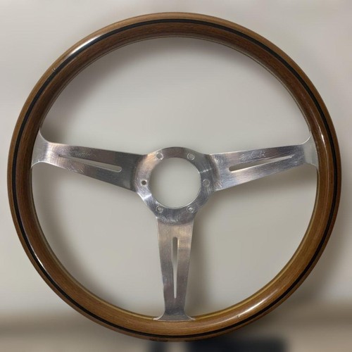 Nardi 365mm wood steering - nardi,