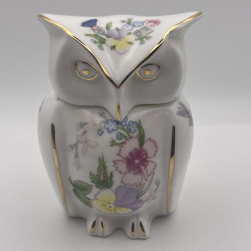 Vtg aynsley wild tudor owl - aynsley,