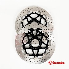 Brembo Floating Front Brake Disc Pair fits Moto Guzzi 750 V7 II Stornello 2016-