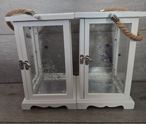 Christmas candle lanterns - christmas,