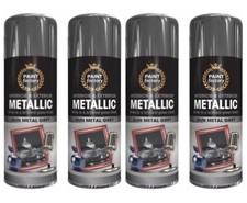 4 x Gun Metal Grey Spray Paint