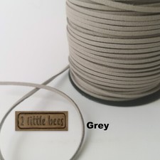 Flat Faux Suede Leather Cord String  Velvet Craft Thong Jewellery 42 colours UK