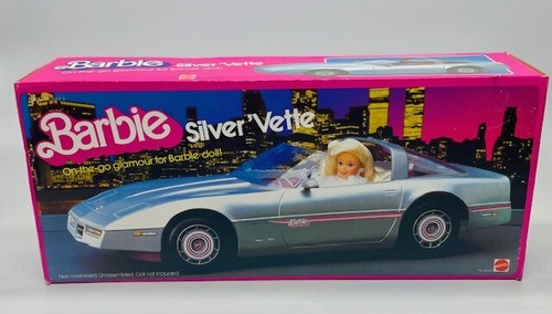 Barbie 1983 silver vette - 1983, 'vette