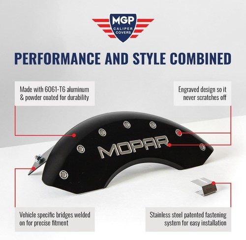 Mgp caliper covers brake - caliper,
