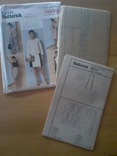 Butterwick b6332 jacket - b6332, skirt