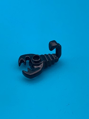 Lego black scorpion - black, minifigure
