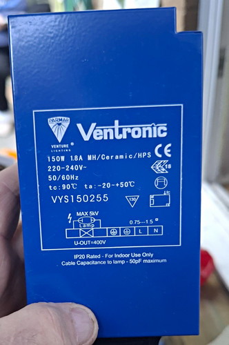 Ventronic 150w electronic - 150w,